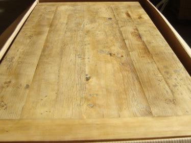 MF Provincial Recycled Oak Timber Natural Rustic Dining Table