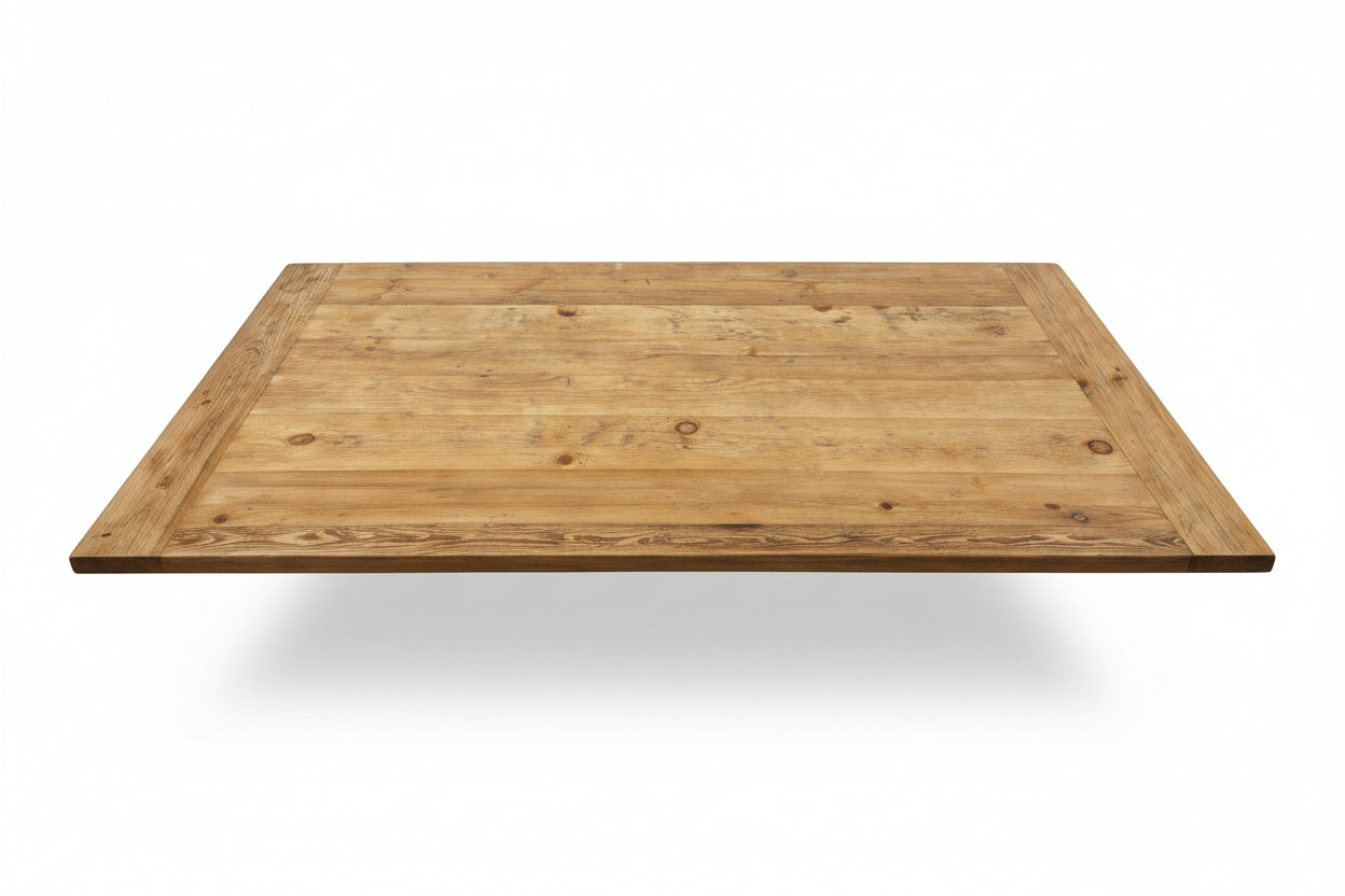 MF Provincial Recycled Oak Timber Natural Rustic Dining Table