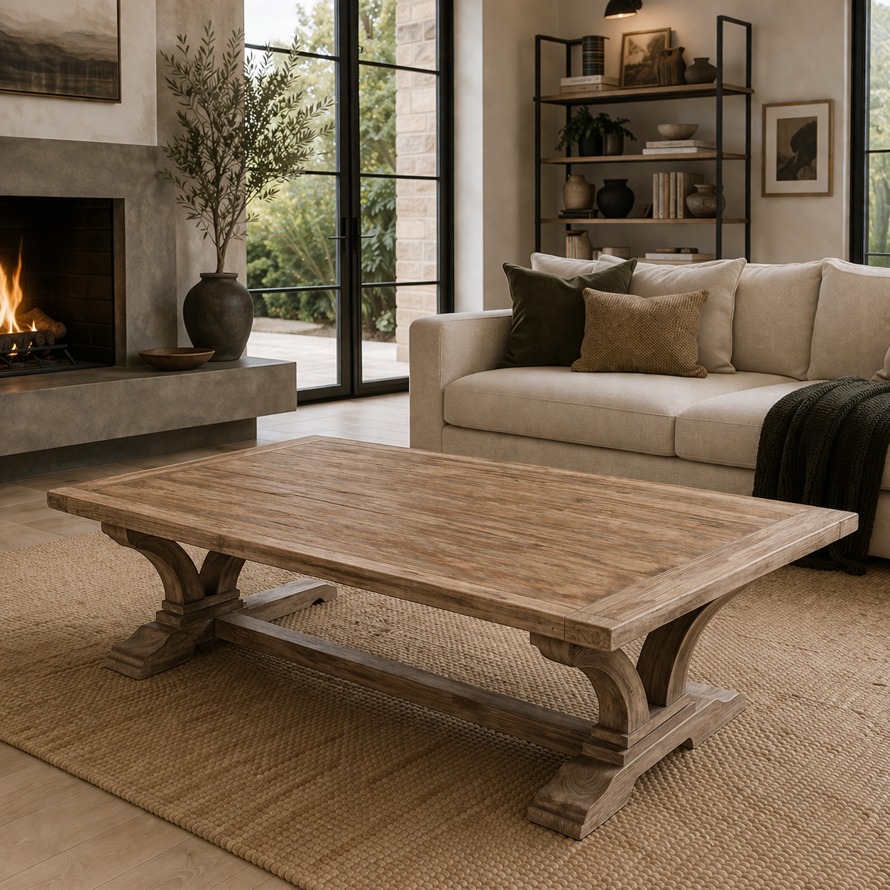 MF Victoria Recycled Timber Coffee Table