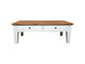 MF Lucia Oak Timber 2 Drawer 2 Way Coffee Table