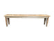 MF Solid Oak Timber Dining Bench