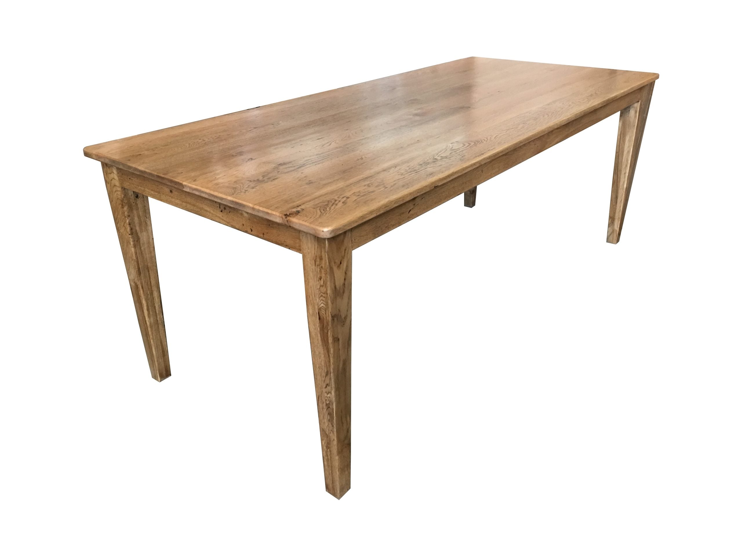 MF Solid Oak Timber Dining Table