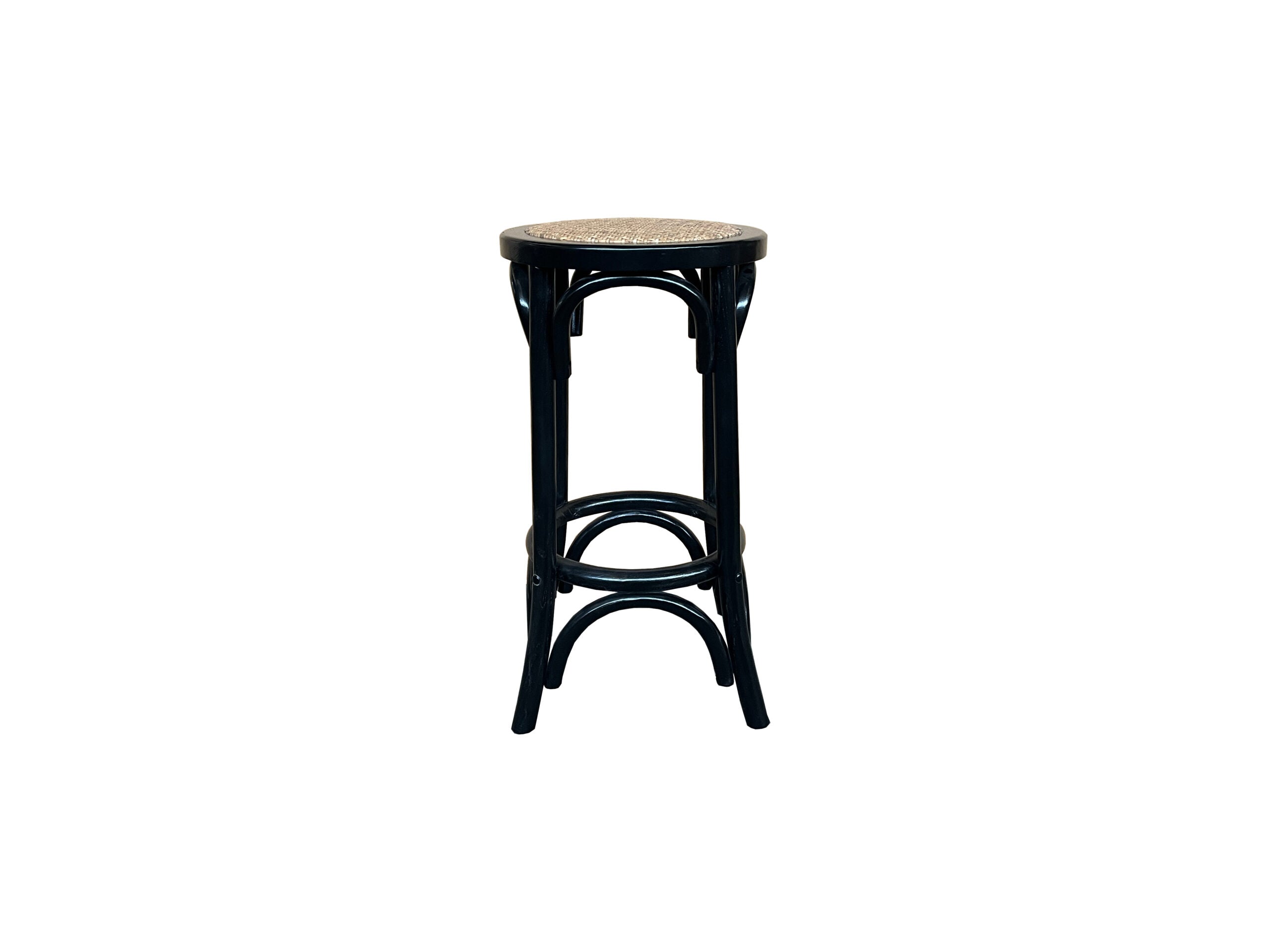 MF Rattan Seat Breakfast Stool