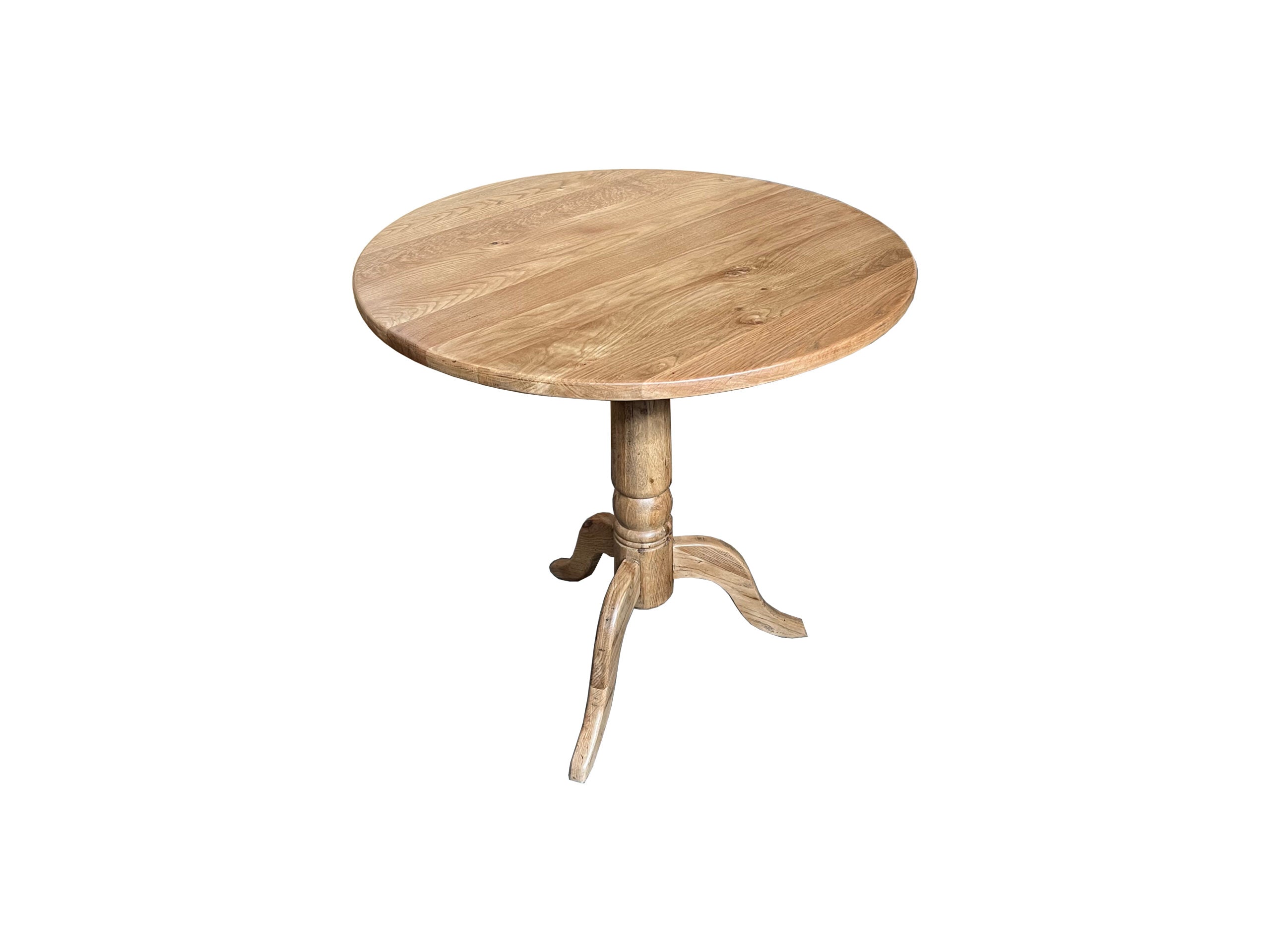 MF Oak Timber Round Dining Table