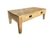 MF Solid Oak Timber 2 Drawer 2 way Coffee Table