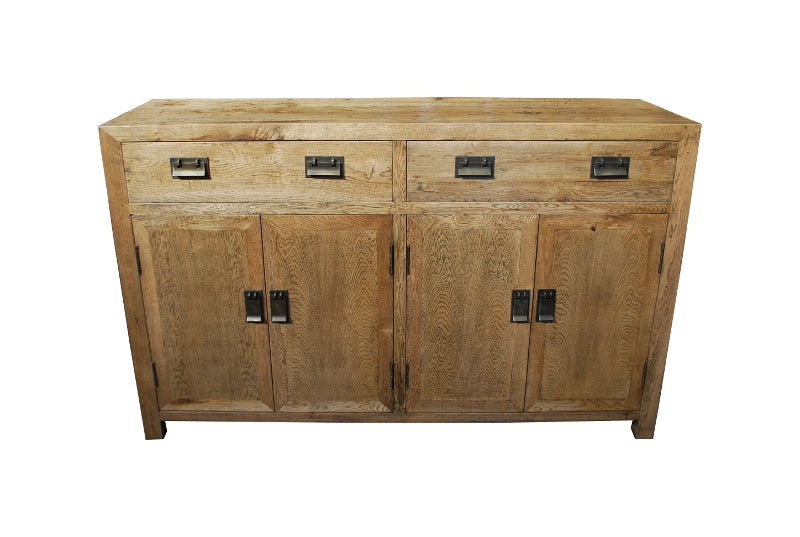 MF Oak Timber Buffet with Doors and Drawers