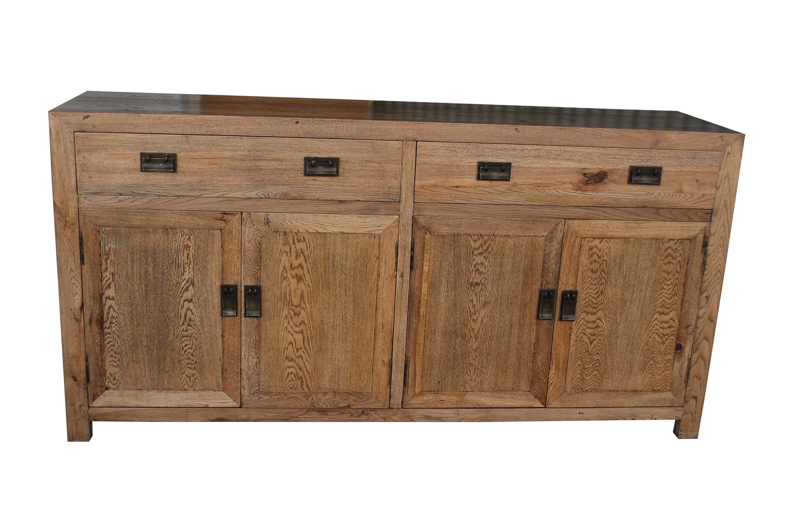 MF Oak Timber Buffet with Doors and Drawers