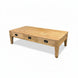 MF Solid Oak Timber 3 Drawer 2 way Coffee Table