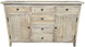 MF Bella Recycled Timber 2 Door 6 Drawer Cabinet