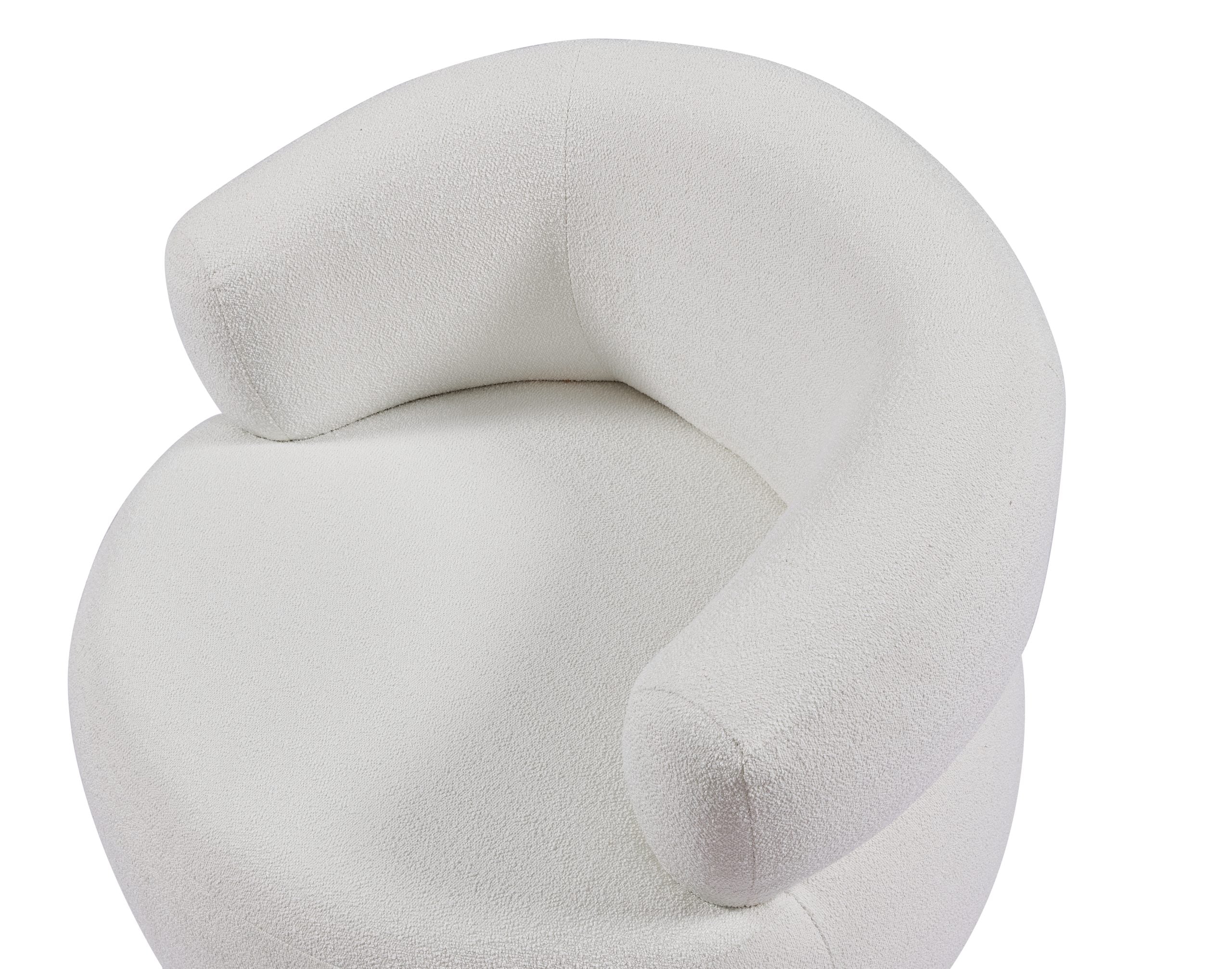 BT Bellissimo Oro Swivel Arm Chair with Gold Base