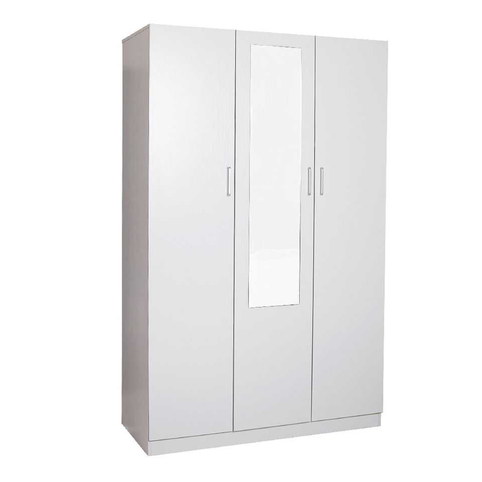 HE Randwick 3 Door Combo Cupboard with Mirror