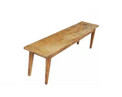 MF Honey Recycled Elm Timber Dining Bench