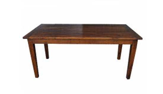 MF Solid Oak Timber Dining Table - 210cm