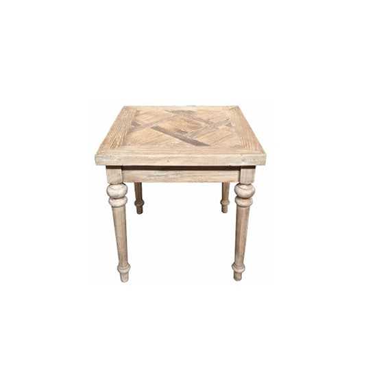 MF Morocco Recycled Elm Timber Lamp Table