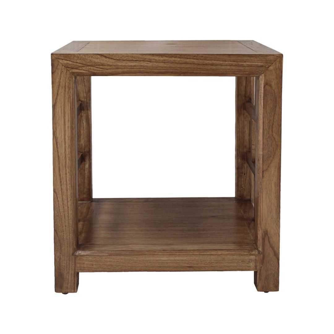 CR Evan Solid Timber Side Table