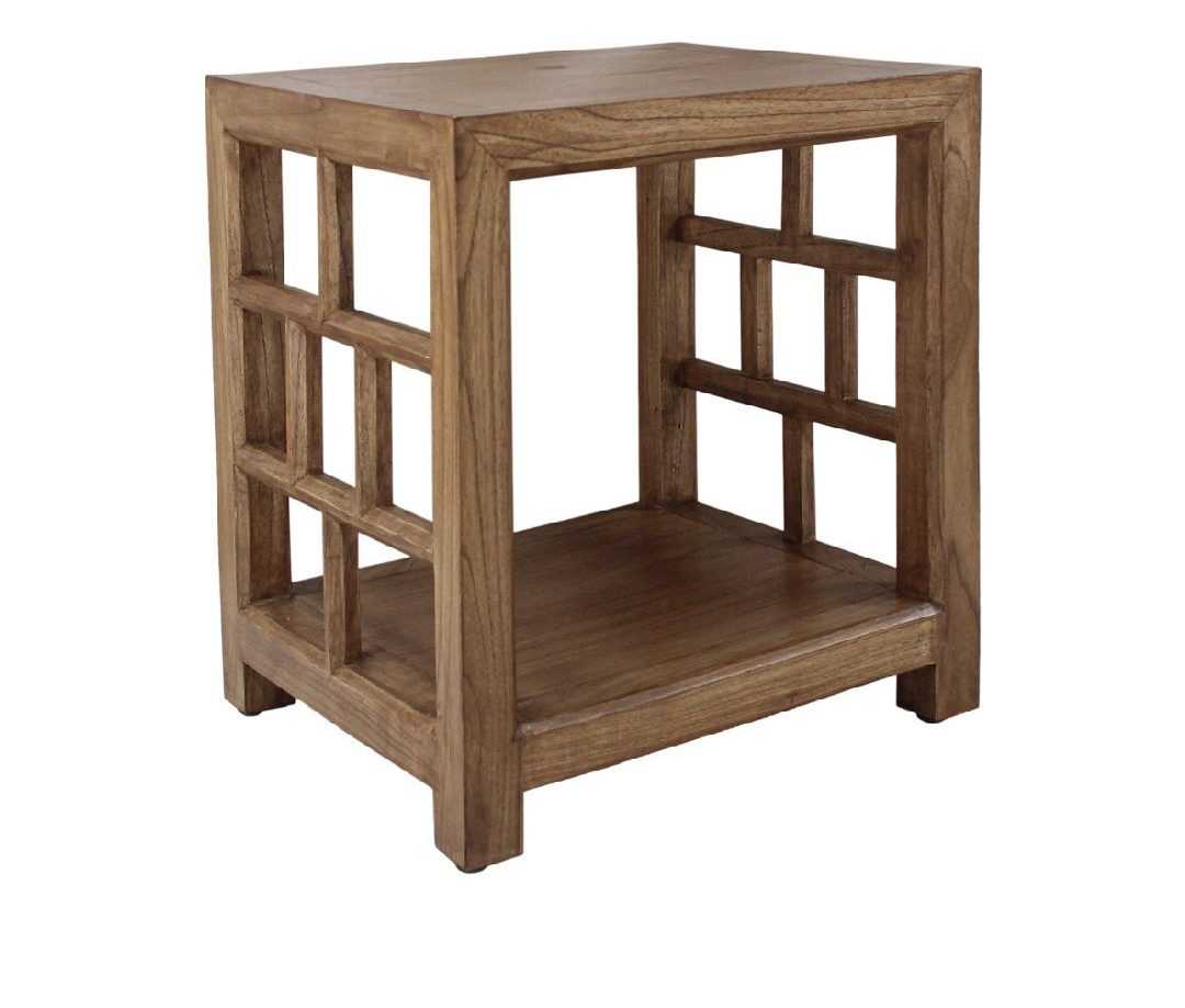 CR Evan Solid Timber Side Table