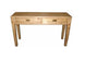 MF Solid Oak Timber 2 Drawer Hall Table