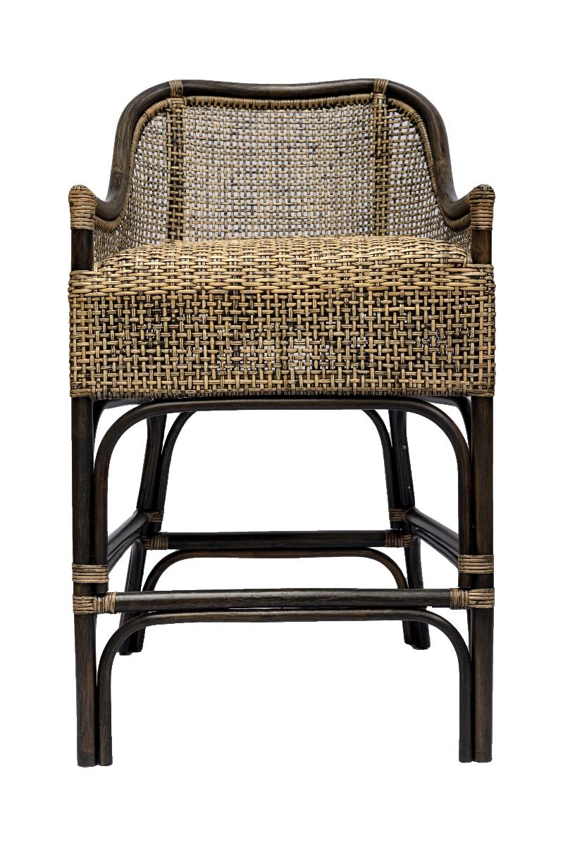 CR Albany Natural Rattan Counter Stool
