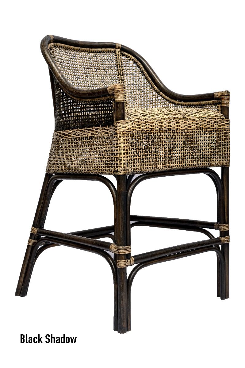 CR Albany Natural Rattan Counter Stool