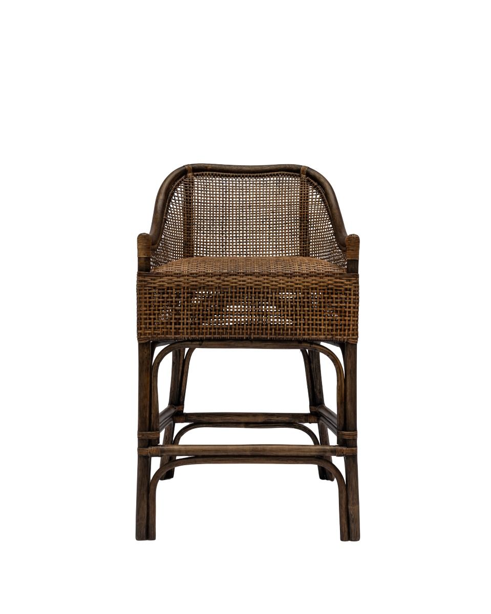 CR Albany Natural Rattan Counter Stool