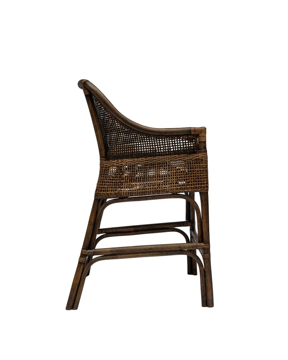 CR Albany Natural Rattan Counter Stool