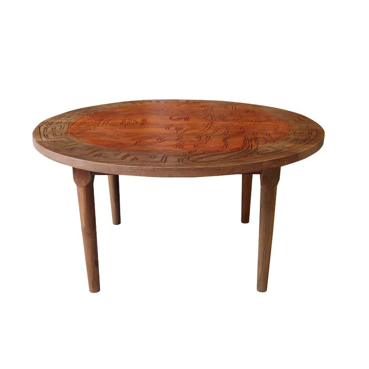 CR Coin Solid Timber Coffee Table