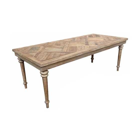 MF Morocco Recycled Elm Timber Dining Table