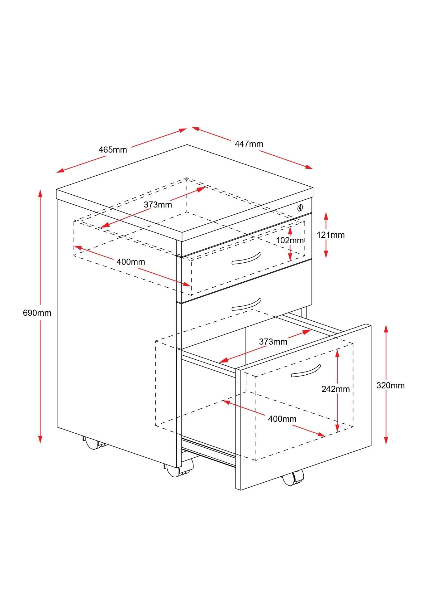 RL Rapid Worker Mobile Pedestal