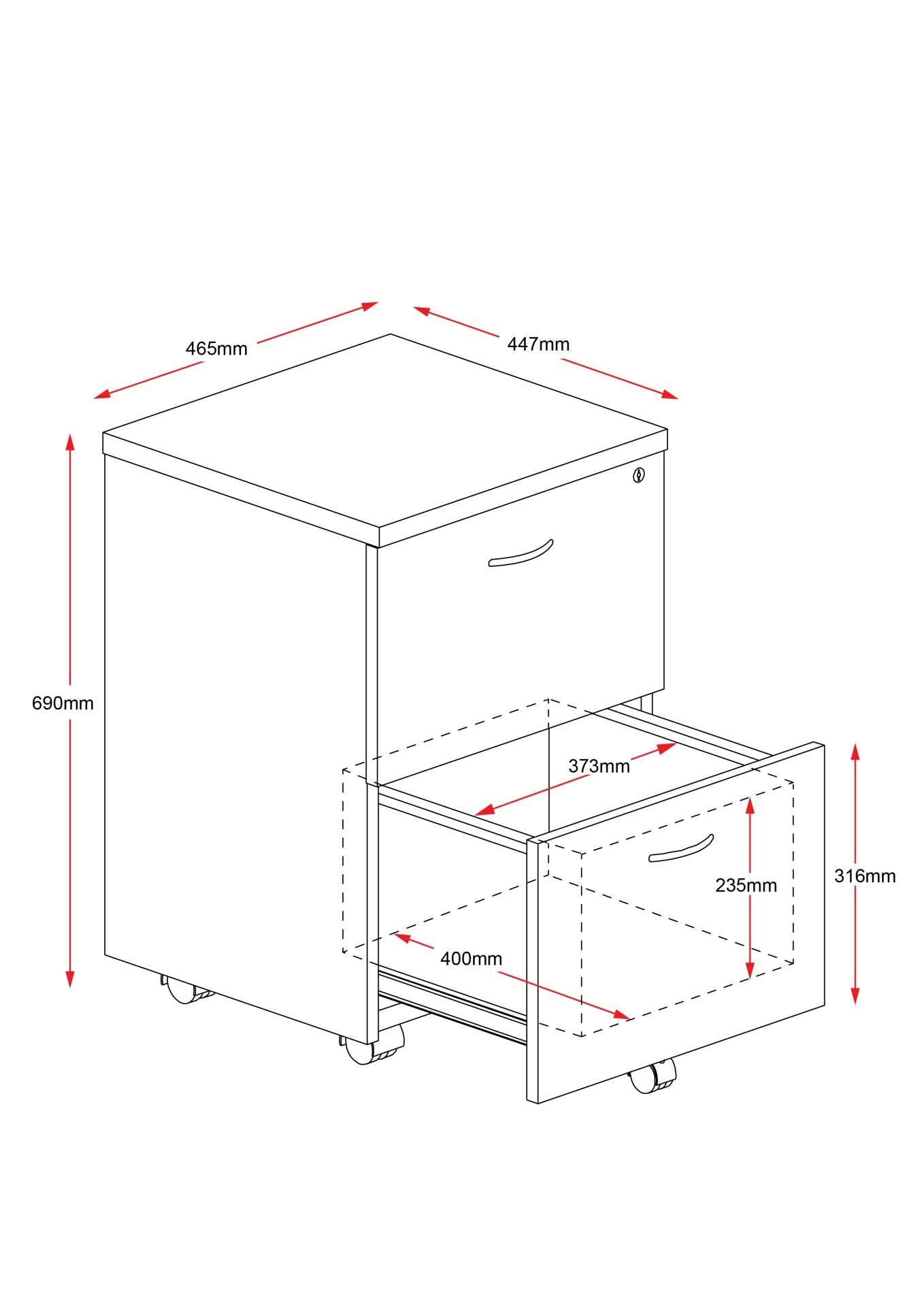 RL Rapid Worker Mobile Pedestal