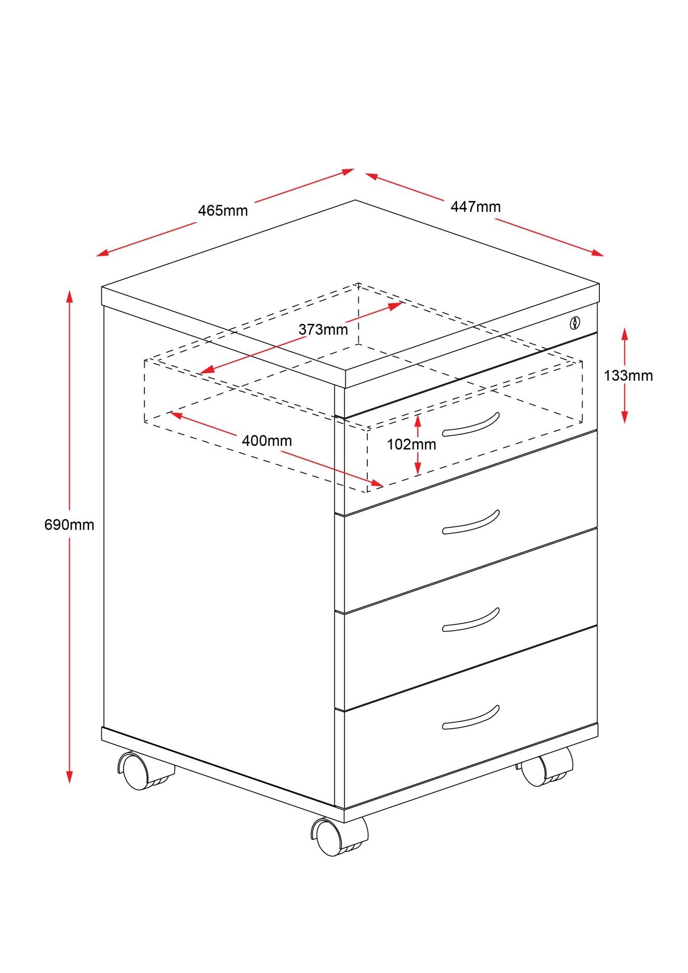 RL Rapid Worker Mobile Pedestal