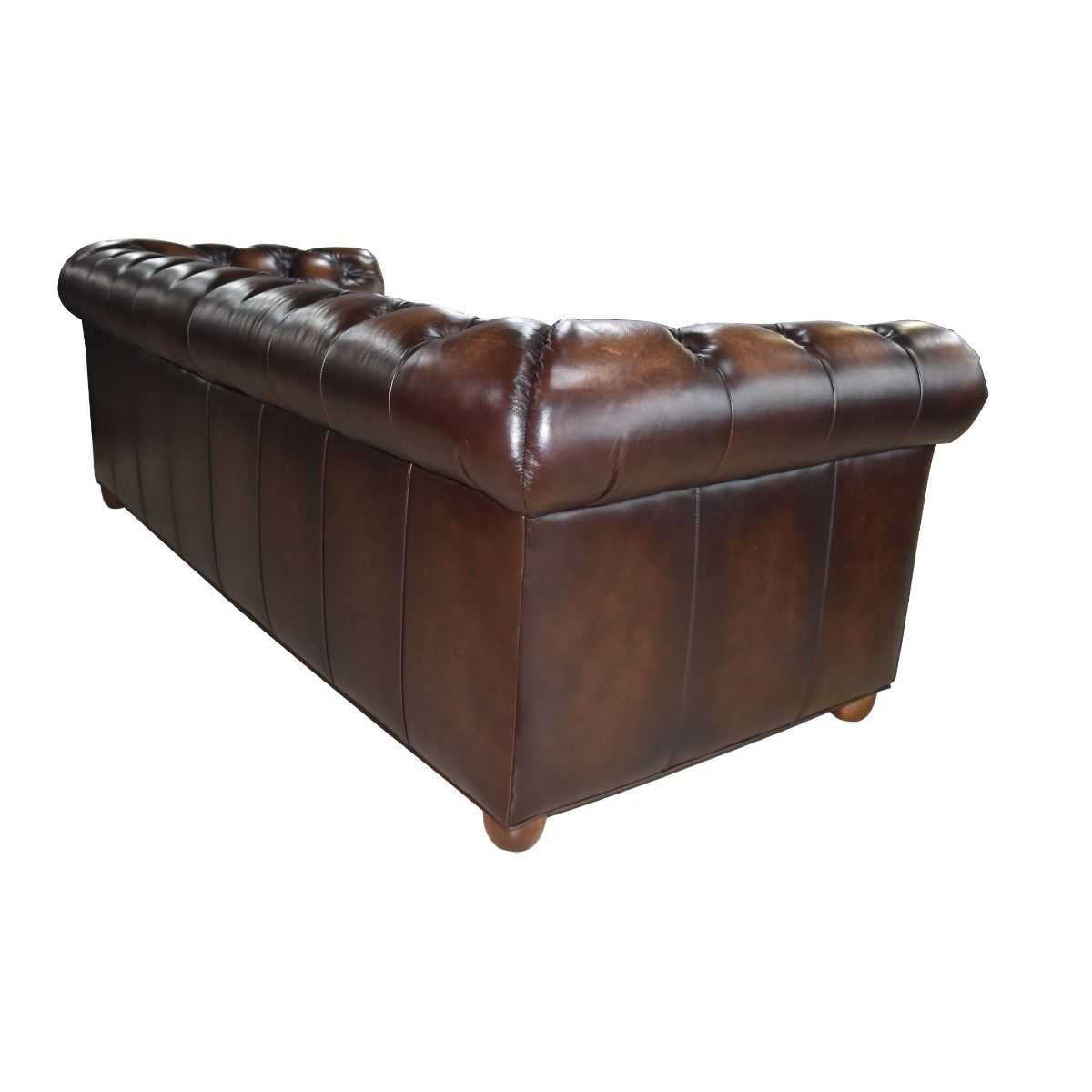 CR Eloise 3 Seater Leather  Grand Sofa