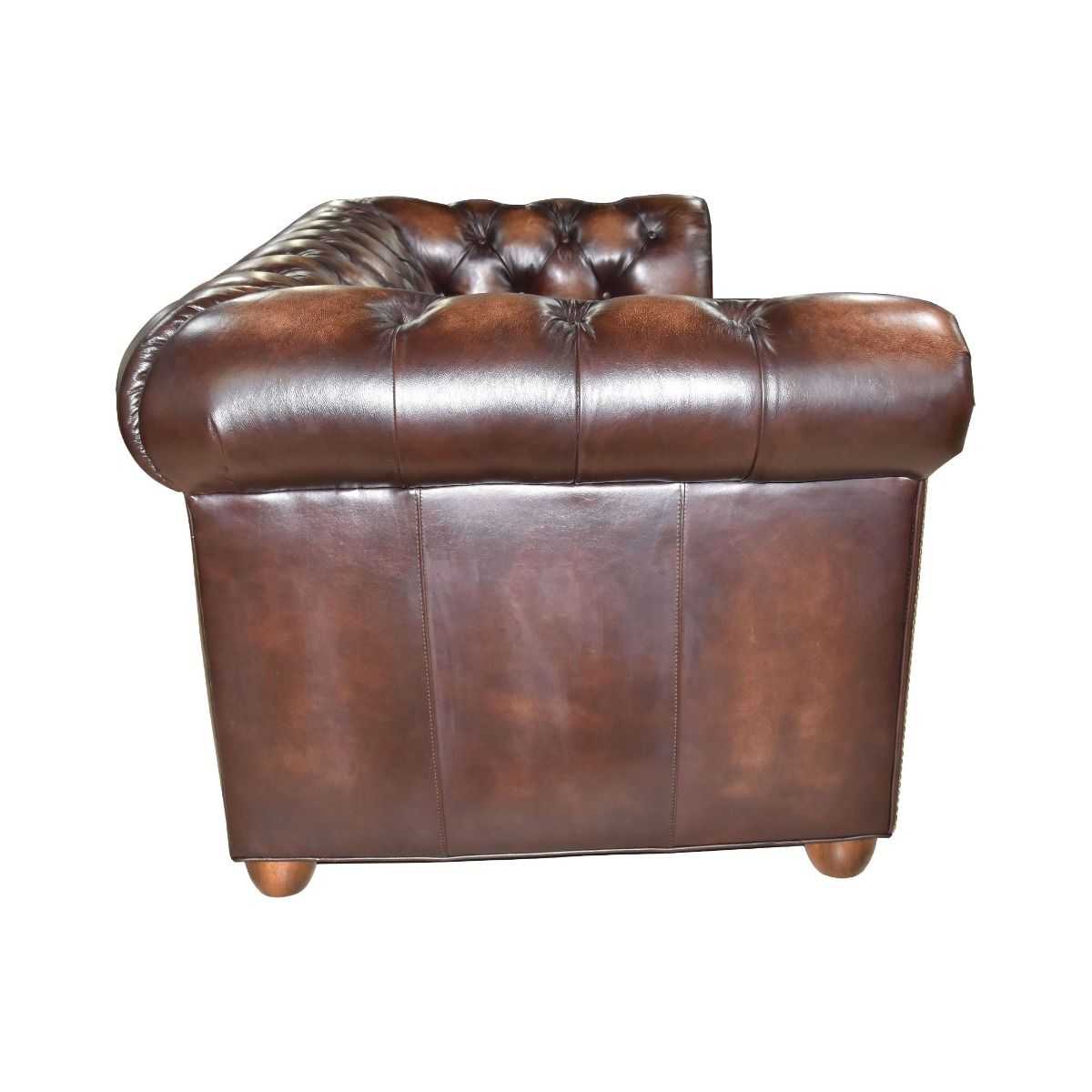 CR Eloise 2 Seater Leather Lounge
