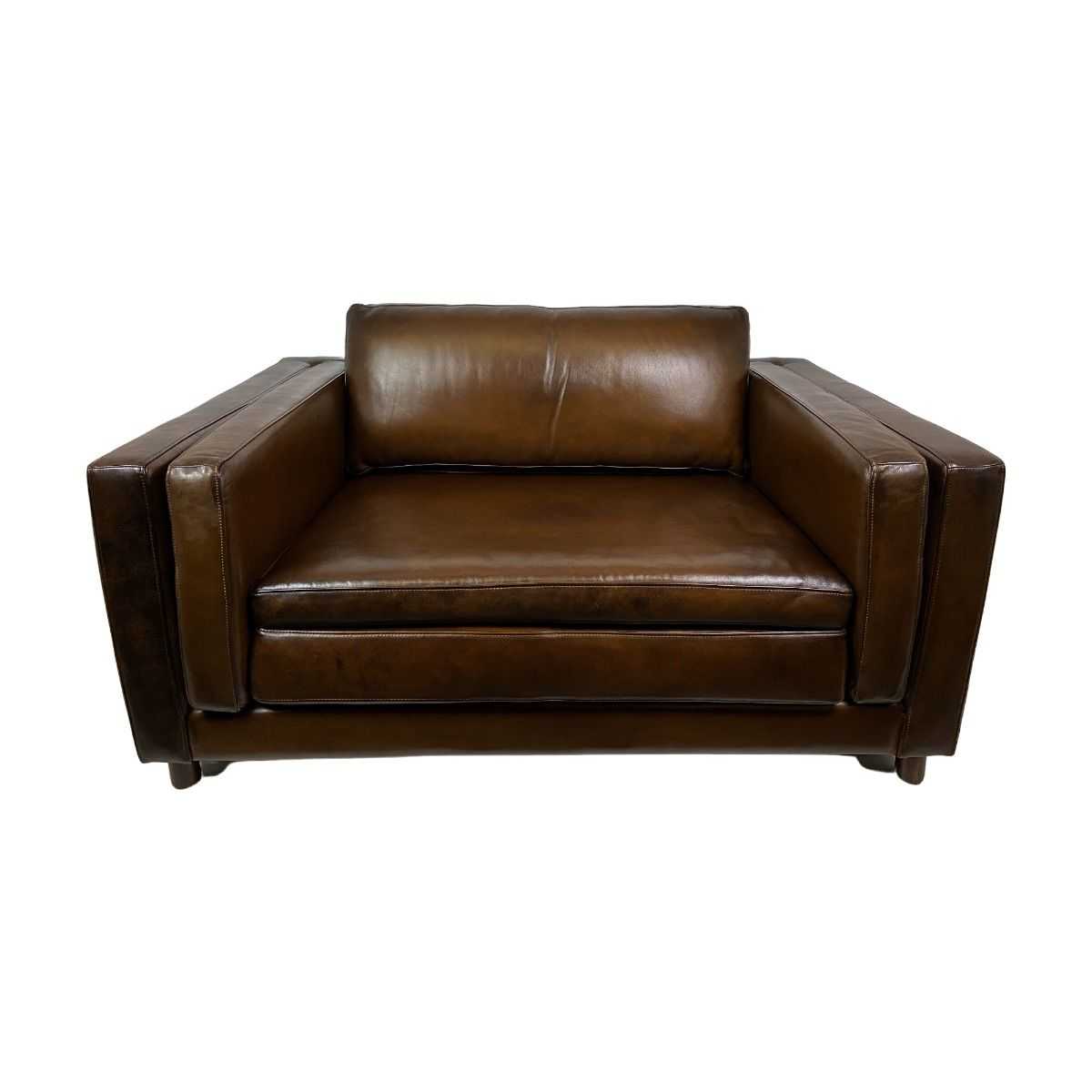 CR Westbury Leather 1.5 Seater Sofa
