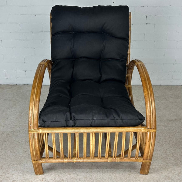 CR Hampton Rattan Armchair with Cushion | Triple J Furniture