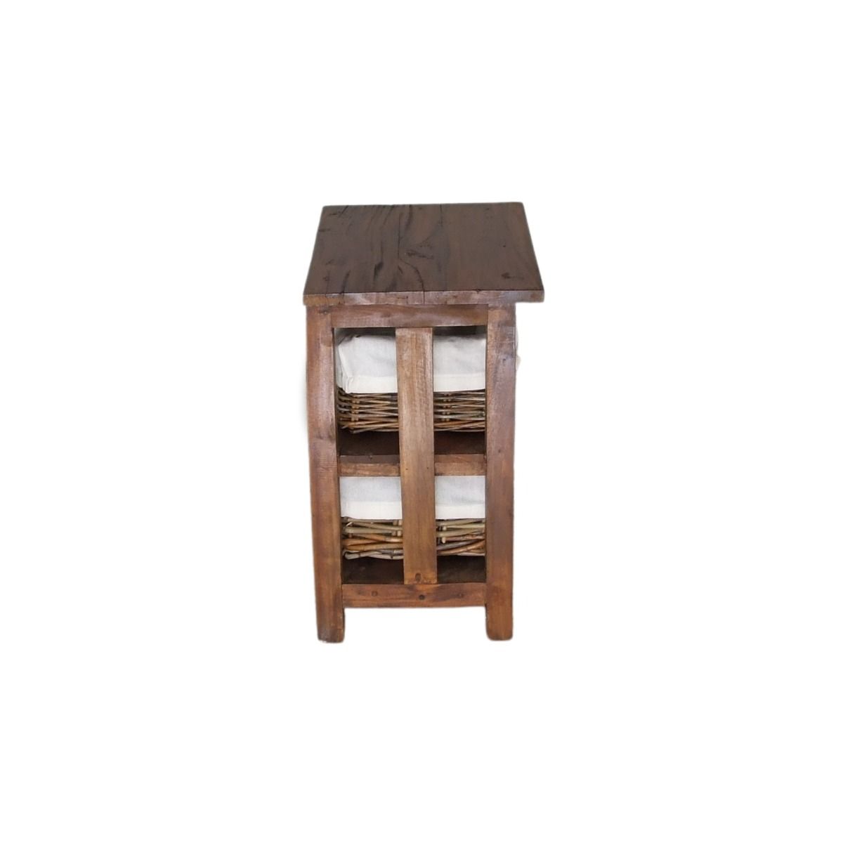 CR Arno Solid Timber 2 Drawer Side Table