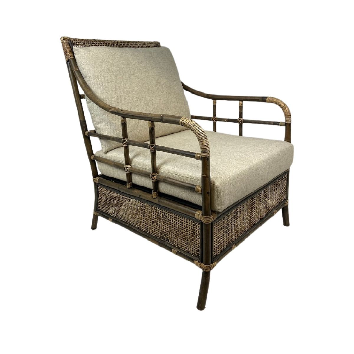 CR Havana Rattan Armchair with Cushion