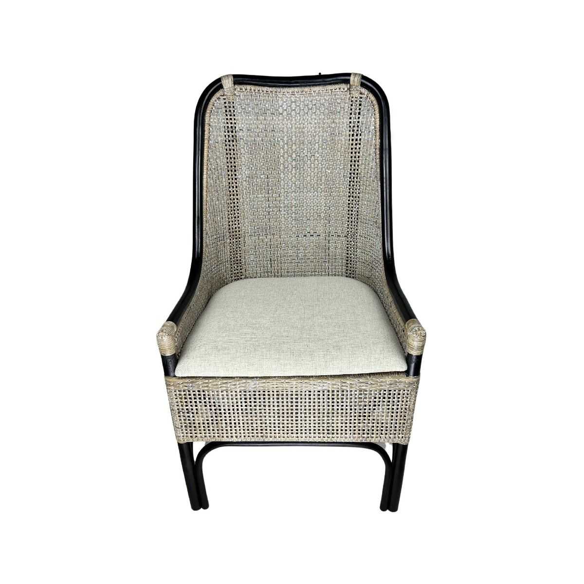 CR Albany Rattan Chair with Cushion