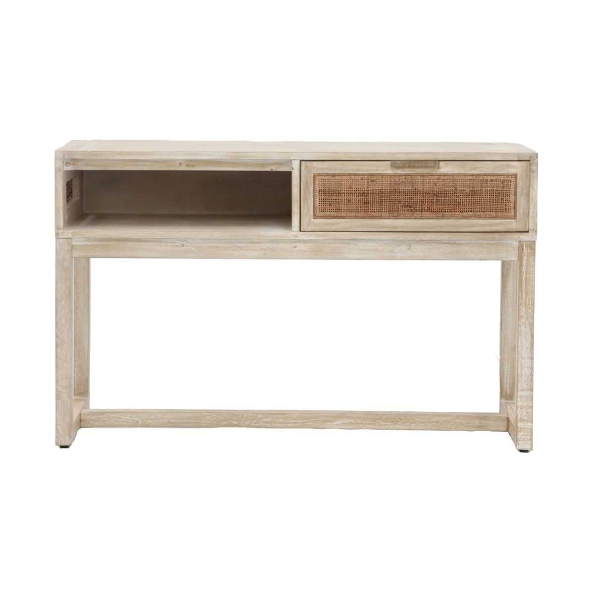 CR Bahama Solid Timber 1 Drawer Console Table