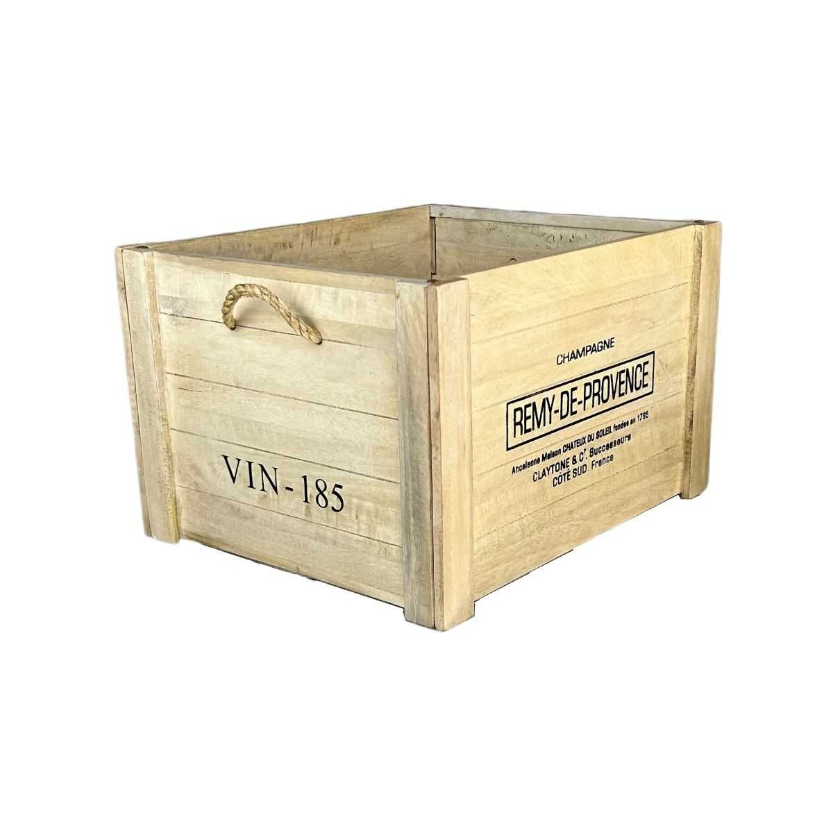 CR Provence Solid Timber Wine Crate