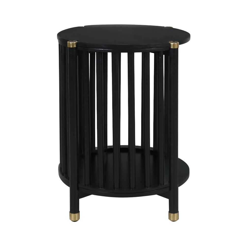 CR Arlo Solid Timber Round Side Table