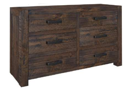 VI Sedona Solid Timber 6 Drawer Dressing Table