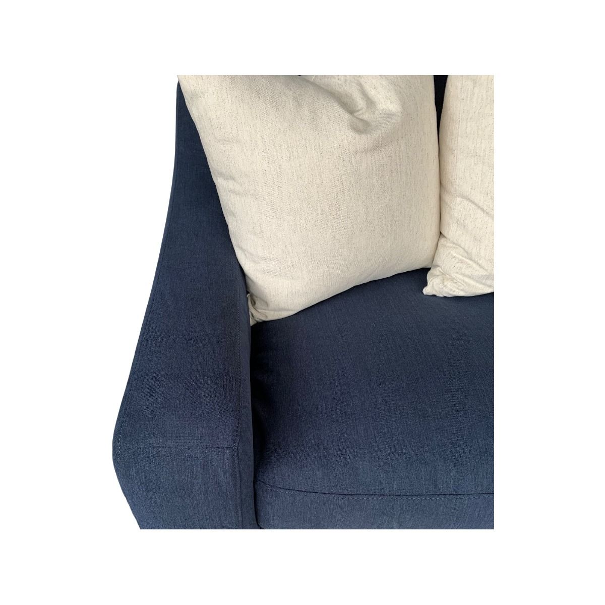 CR Alexander 3 Seater Fabric Sofa with Cushion