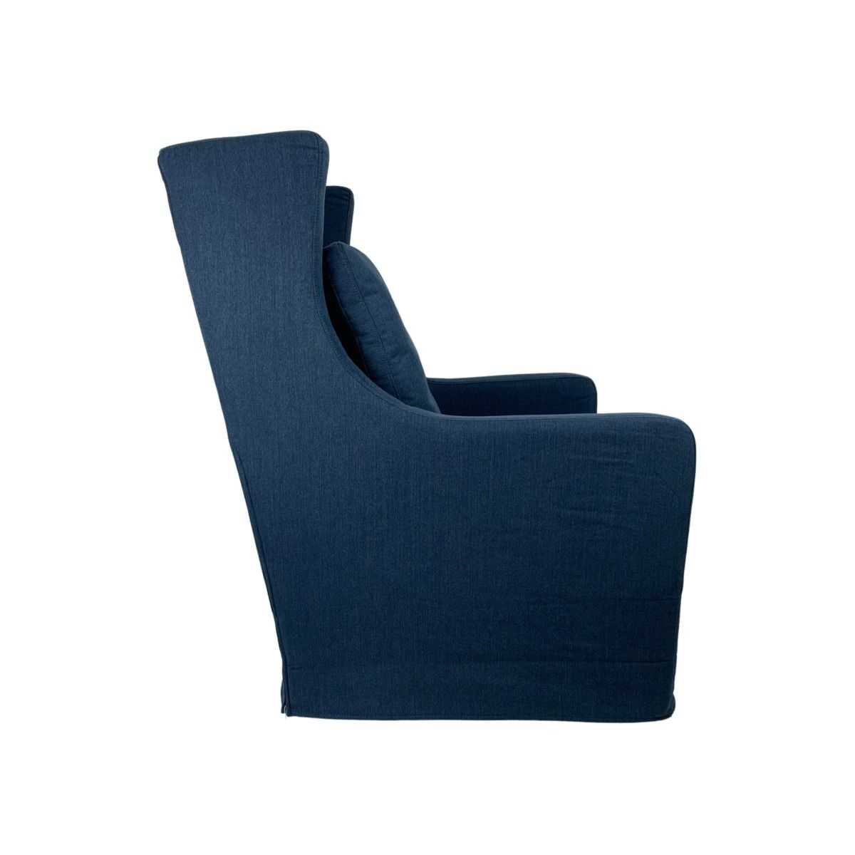 CR Wright Fabric Swivel Chair