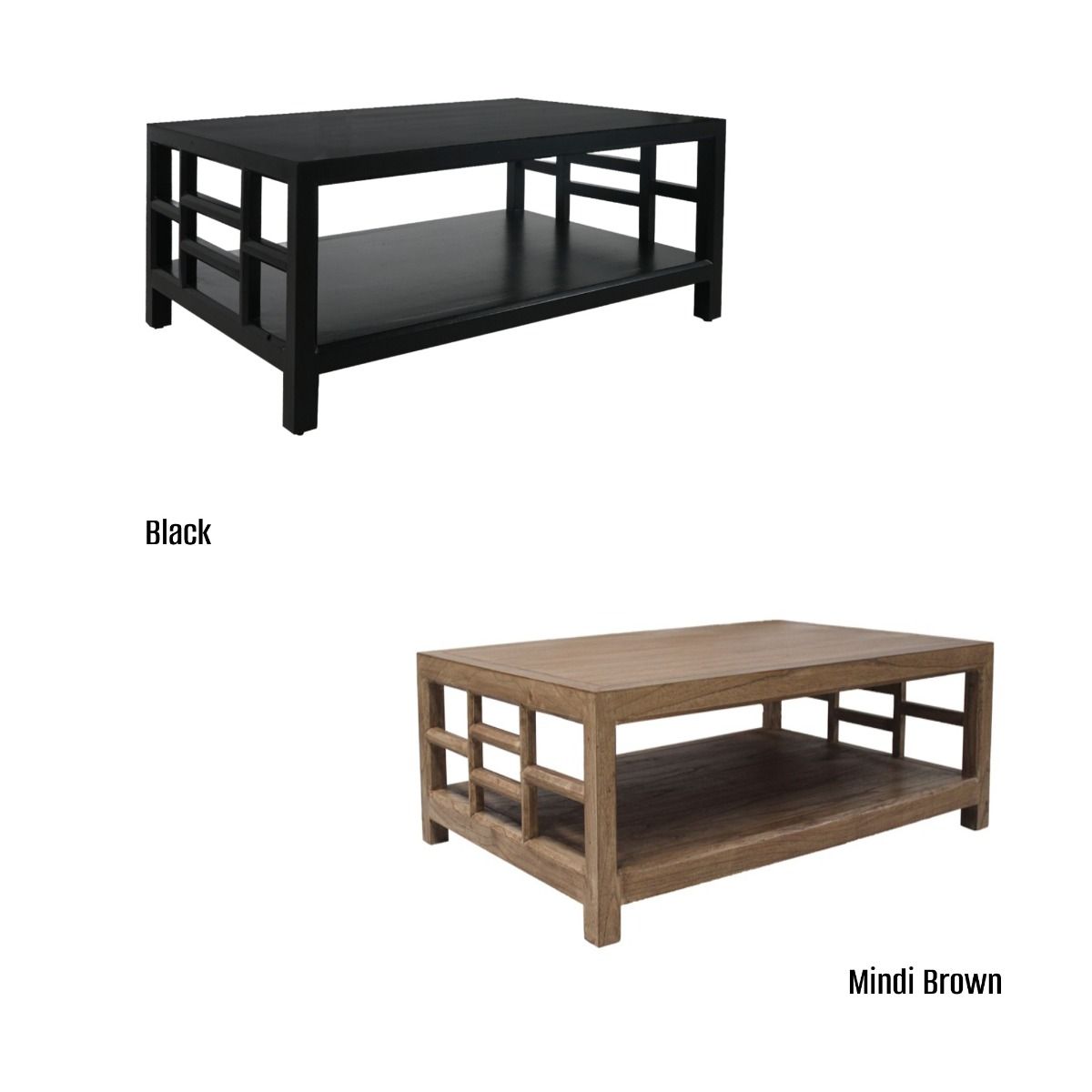 CR Evan Solid Timber Coffee Table