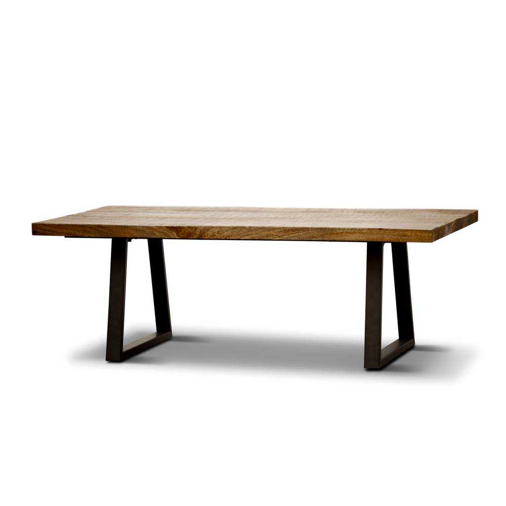 VI Unique Timber Top Coffee Table