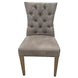 VI Windsor PU Leather Upholstered Timber Legs Dining Chair