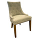 VI Monte Fabric Upholstered Timber Leg Dining Chair