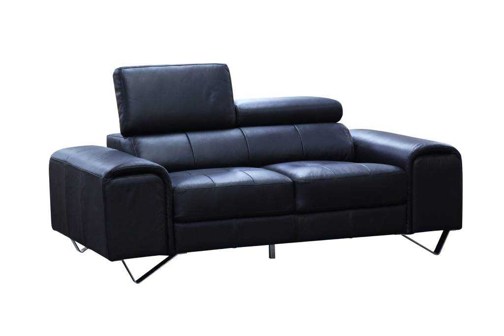 VI Bellagio 3 Seater Leather Lounge
