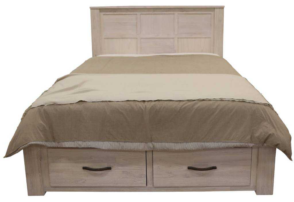 VI Florida Mountain Ash Bed, Dresser, Mirror & Bedsides Kit