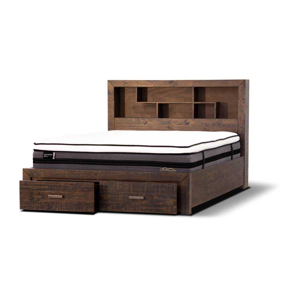 VI Sedona Queen Bed with 2 Bedend Drawers